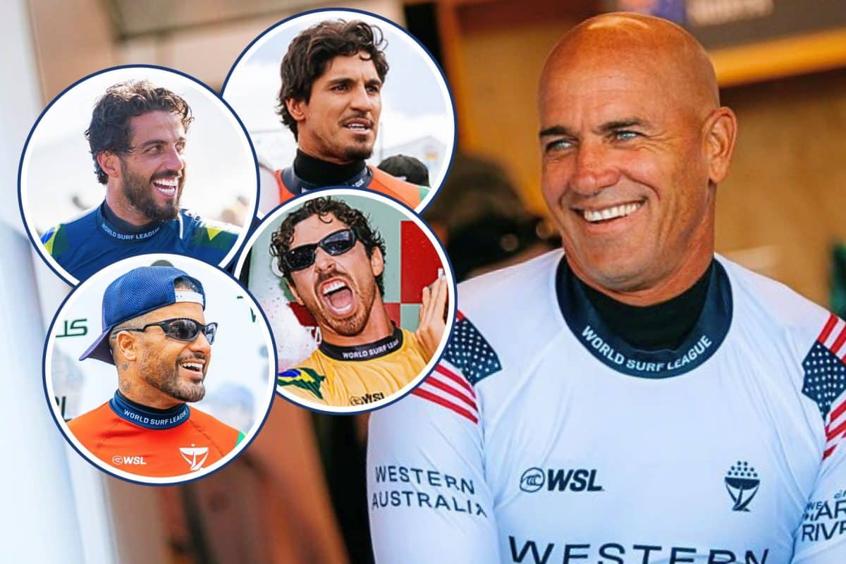 Kelly Slater revela tensão entre Gabriel Medina, Italo Ferreira, Filipe Toledo e Yago Dora