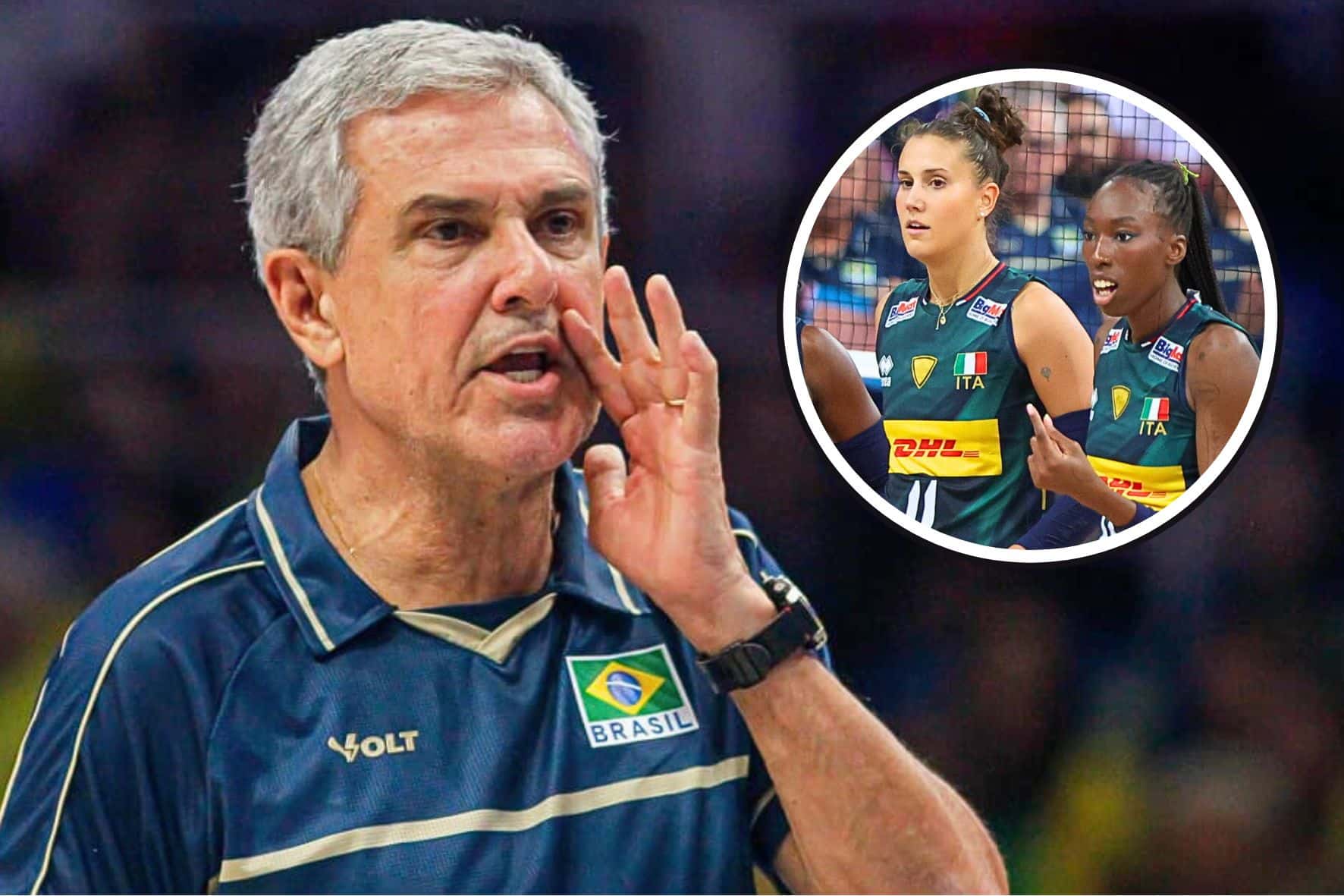 “O Brasil se irrita nos momentos decisivos”, italiana provoca Seleção de Zé Roberto