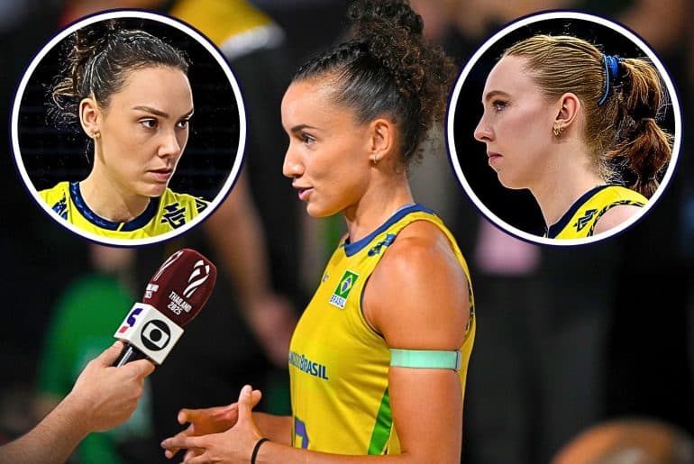 Gabi Guimarães comenta atuação de Júlia Bergmann e Roberta após derrota em Brasil x Itália