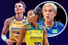 “Queria Rosamaria e Kisy na minha Seleção”, técnico do Mundial elogia opostas de Zé Roberto