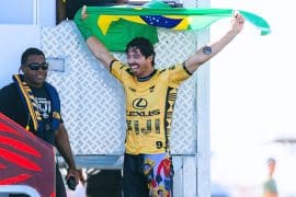 Yago Dora fala pela primeira sobre o título mundial inédito no WSL Finals 2025