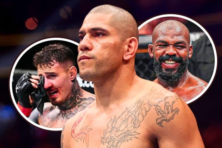 Alex Poatan provoca Aspinall, desafia Jon Jones para lutar no UFC da Casa Branca e americano responde