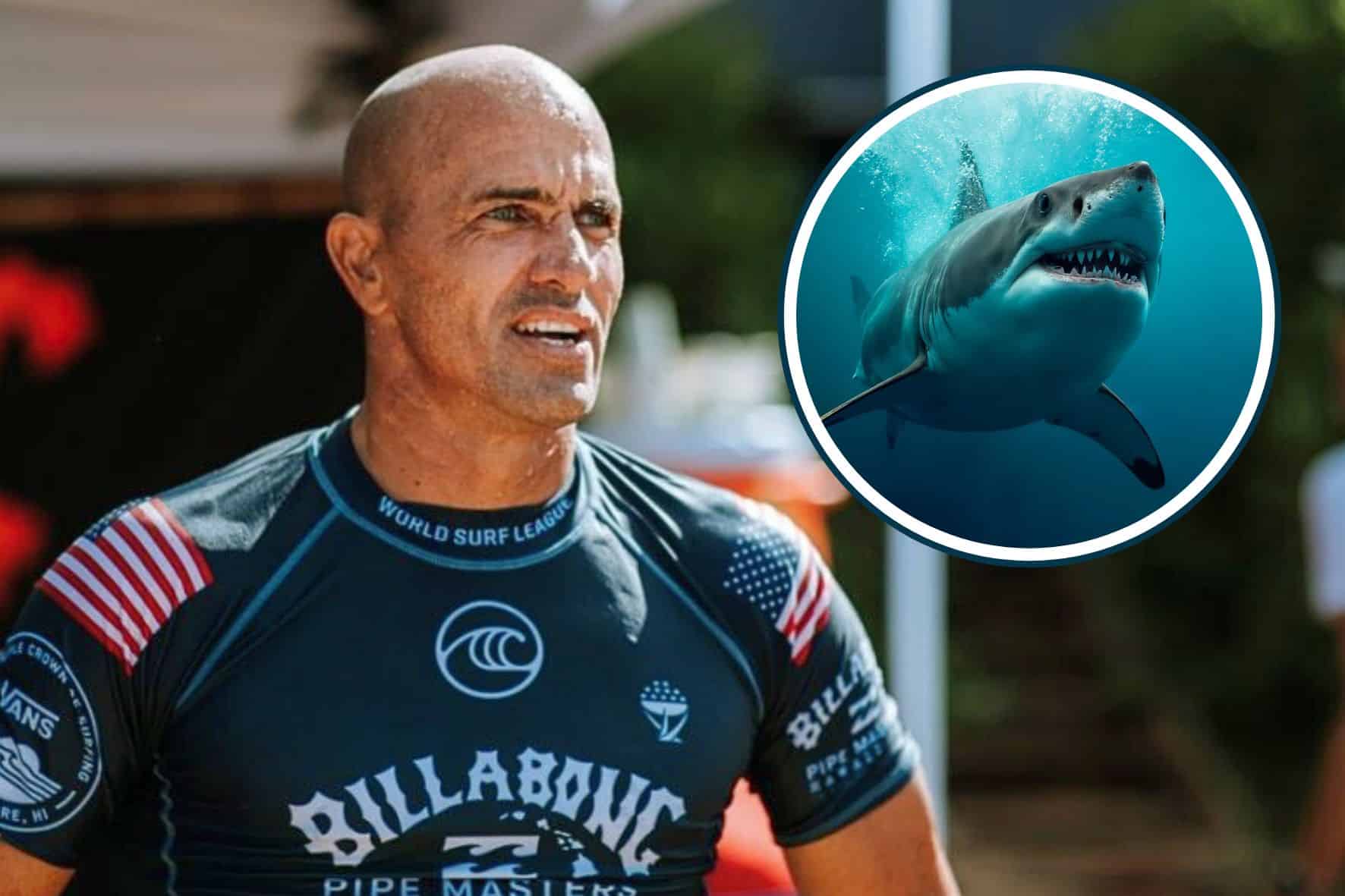 Kelly Slater: “Se você estiver no mar e vier um tubarão, encare!”
