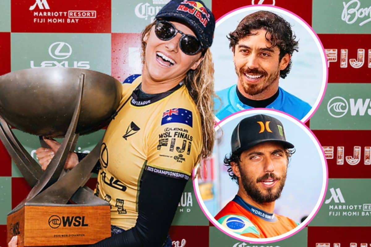 Nem Yago Dora, nem Filipe Toledo! Australiana bateu recorde surreal com o título do WSL Finals