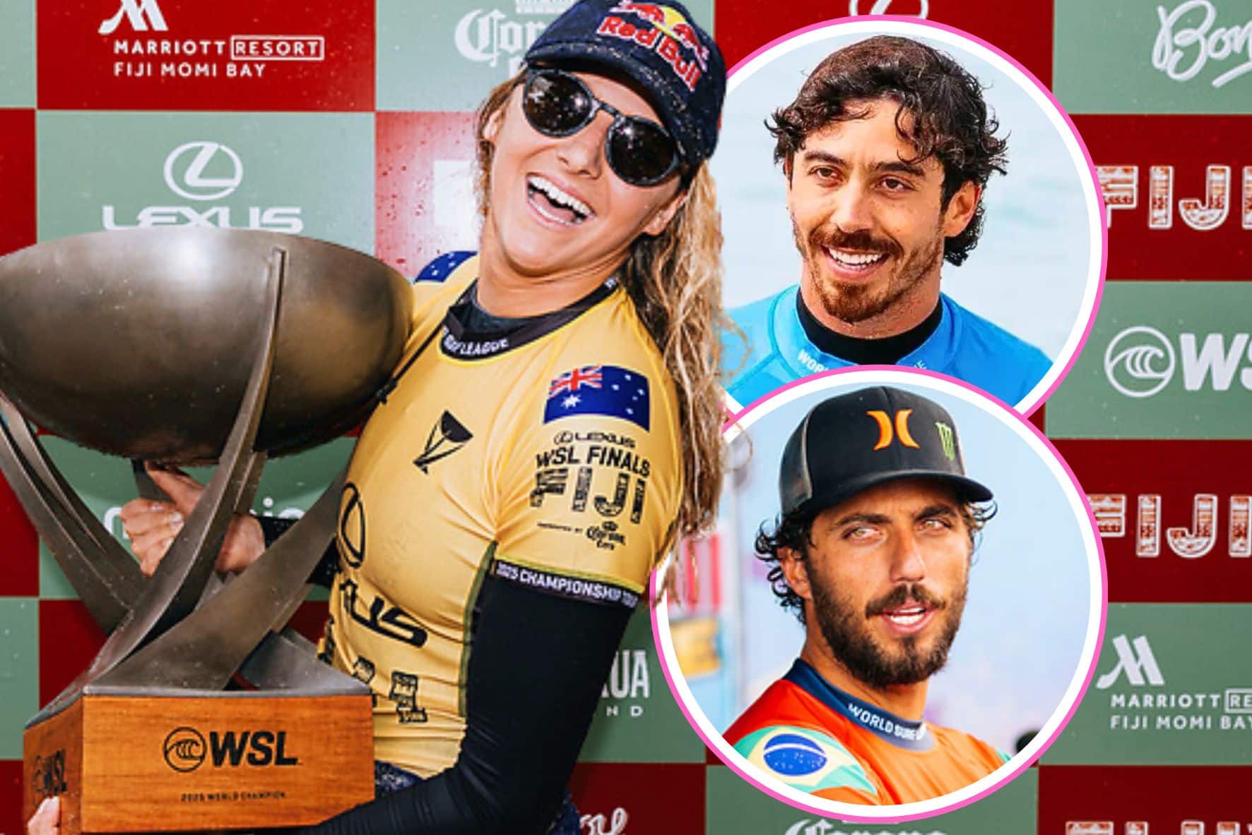 Nem Yago Dora, nem Filipe Toledo! Australiana bateu recorde surreal com o título do WSL Finals