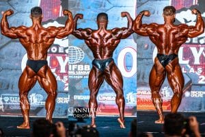 Ramon Dino x Ruff Diesel x Mike Sommerfeld - duplo biceps de costas