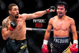 Batalha dos 100: Ásia, da Netflix, põe frente e frente Robert Whittaker x Manny Pacquiao – UFC x Boxe