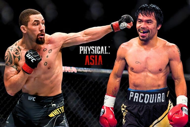 Batalha dos 100: Ásia, da Netflix, põe frente e frente Robert Whittaker x Manny Pacquiao – UFC x Boxe