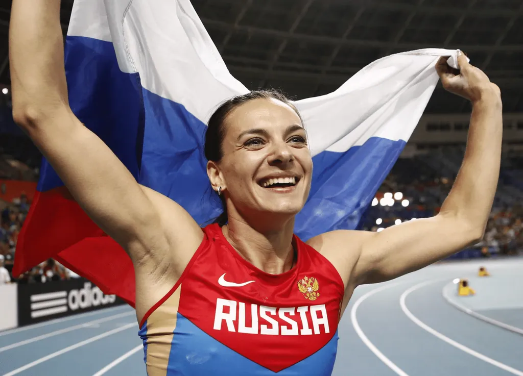 Yelena Isinbayeva possui 3 World Athlete of the Year