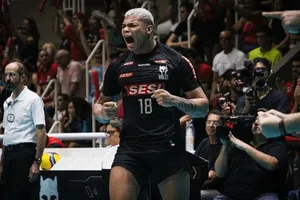 Veja os números absurdos de Darlan Souza na final da Superliga masculina de vôlei 2024