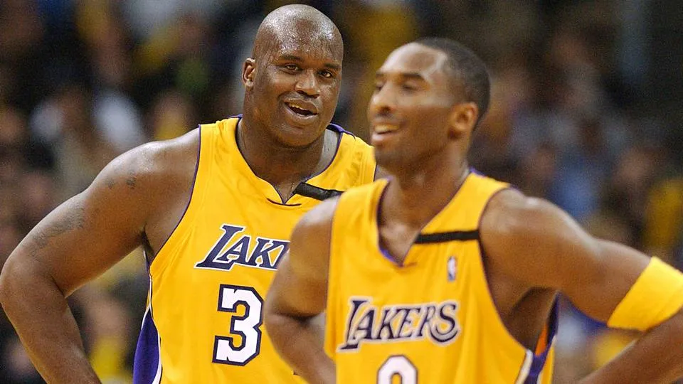 Shaquille O'Neal e Kobe Bryant Los Angeles Lakers
