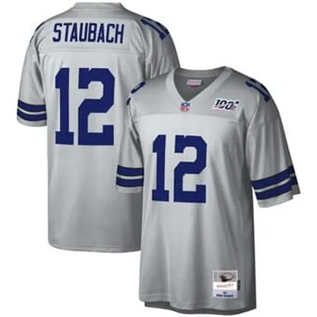Camisa Dallas Cowboys Retr&ocirc; Roger Staubach