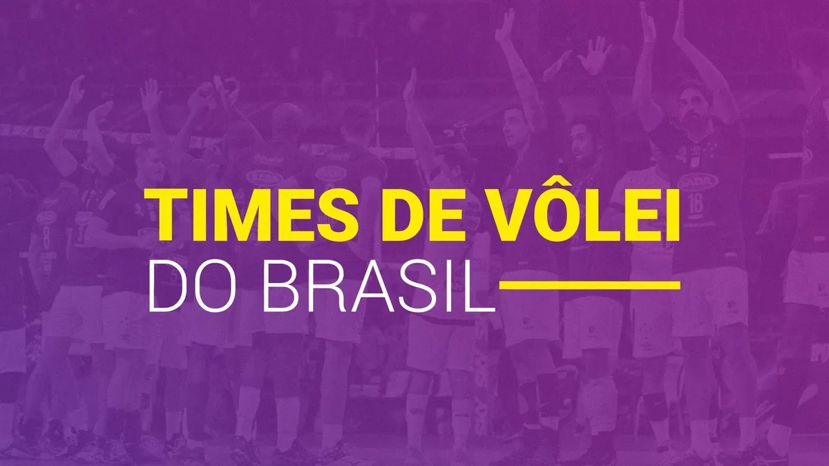 Times de v&ocirc;lei do Brasil (2026): TODOS times femininos e masculinos