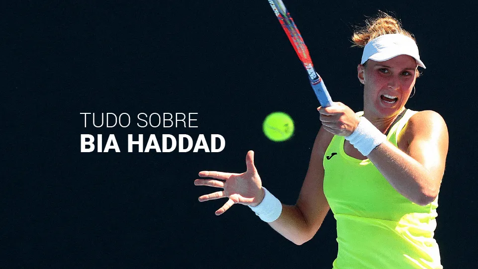 Beatriz Haddad Maia, a Bia Haddad (2025): títulos, melhor ranking e biografia