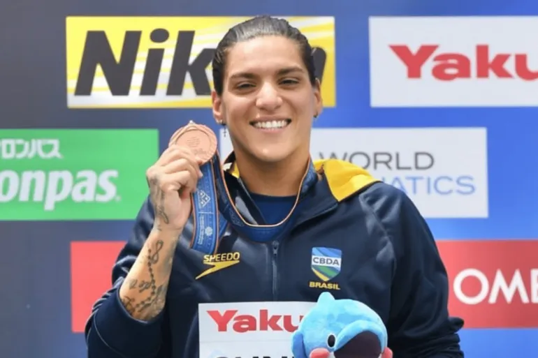 “Não foi feito para nadar”, Ana Marcela Cunha questiona organização das Olimpíadas