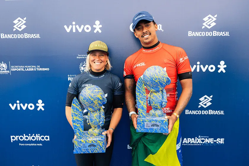 Samuel Pupo é campeão em Saquarema e dispara no ranking do Challenger Series da WSL
