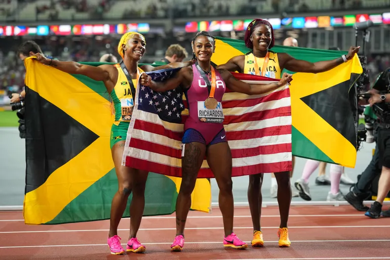 O show das mulheres no Mundial de Atletismo marca dia que o recorde de Usain Bolt é quebrado