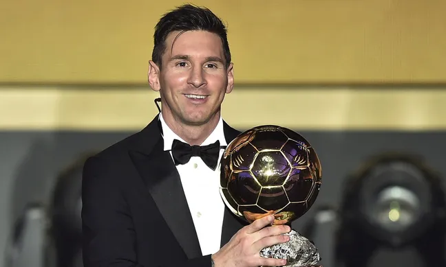 Lionel Messi melhor jogador do mundo de 2015