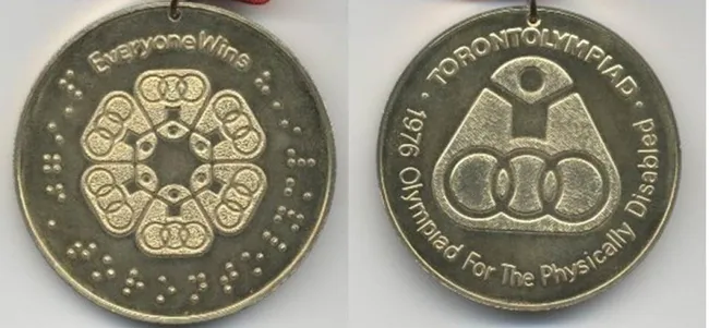 Medalha paralímpica de Toronto 1976