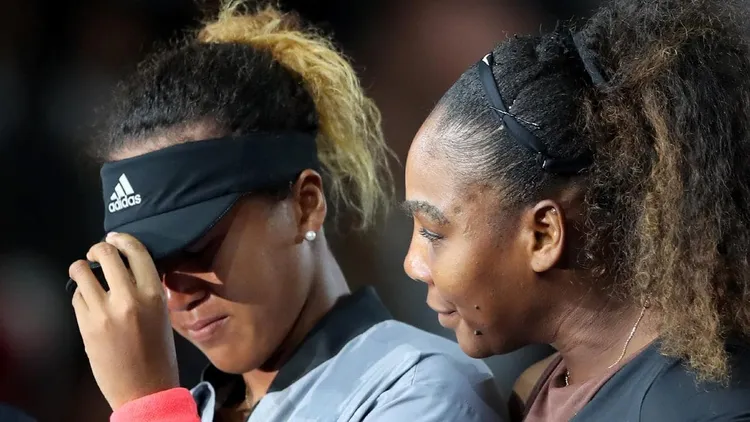 Naomi Osaka e Serena Williams