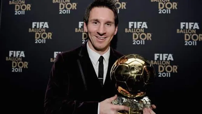 Messi melhor jogador do mundo de 2011