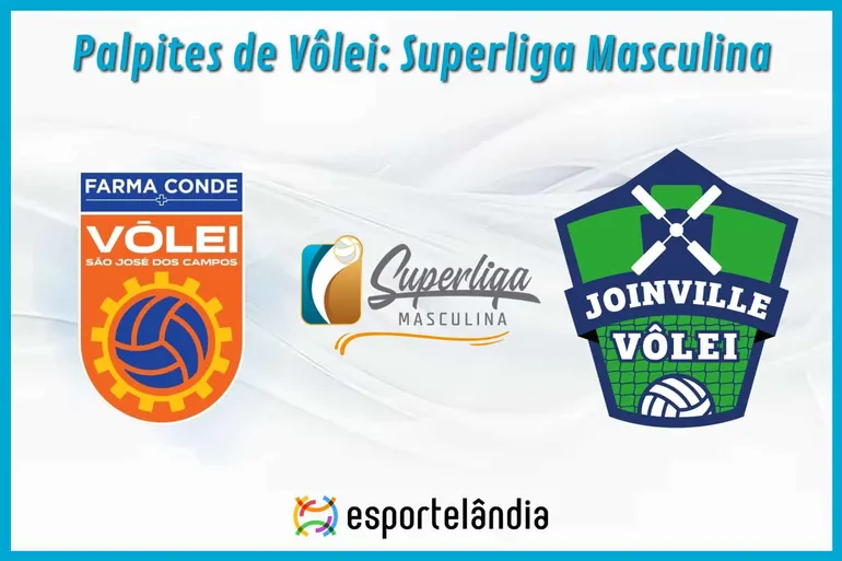 Palpites Vôlei: São José x Joinville – 01/04/2024 – Superliga Masculina
