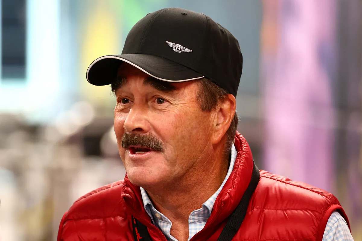 Nigel Mansell no Grande Pr&ecirc;mio de Las Vegas 2023 (Iconsport)