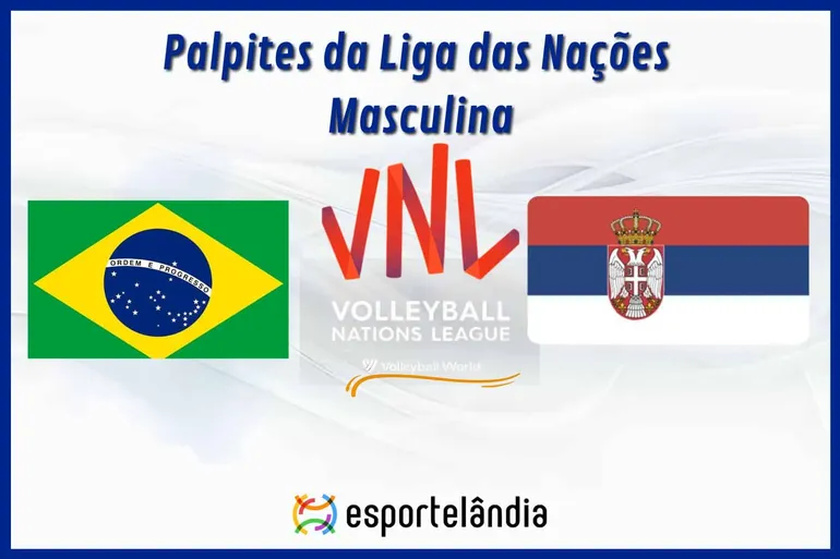 Palpites v&ocirc;lei: Brasil x S&eacute;rvia &ndash; Hor&aacute;rio e onde assistir &ndash; Liga das Na&ccedil;&otilde;es &ndash; 24/05