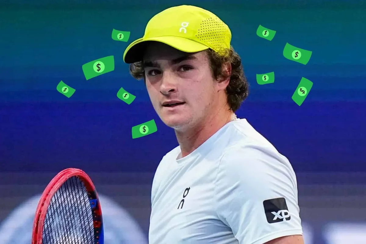 Bolada milionária! Veja quanto João Fonseca faturou de premiações em 2025