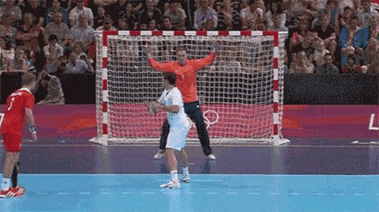 Tiro de 7 metros no handebol