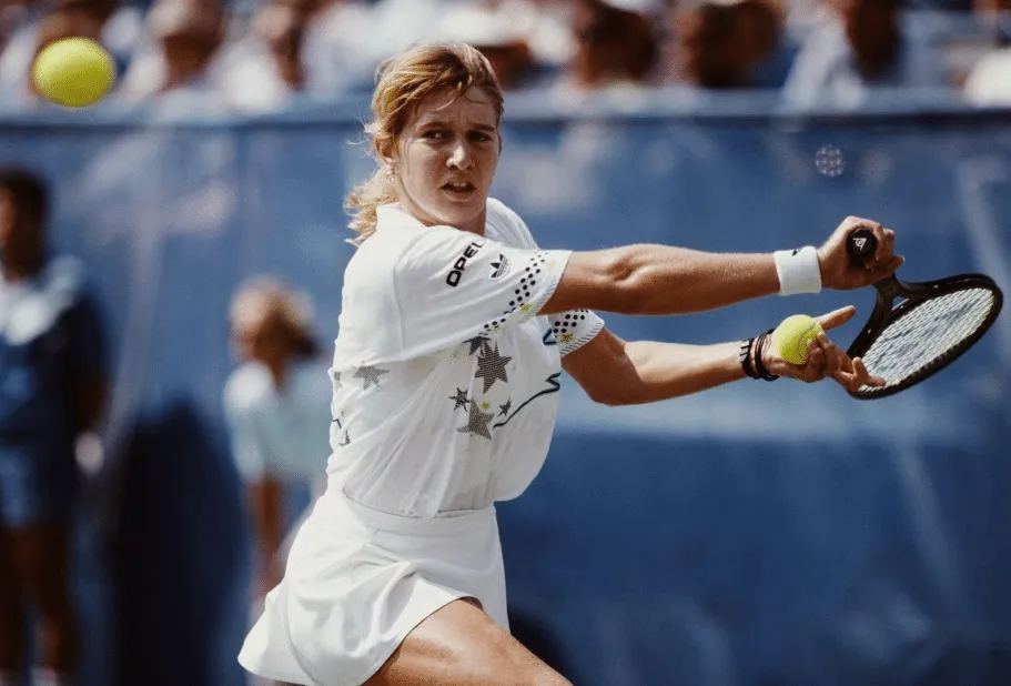 Steffi Graf possui 8 pr&ecirc;mios da WTA de Player of the Year