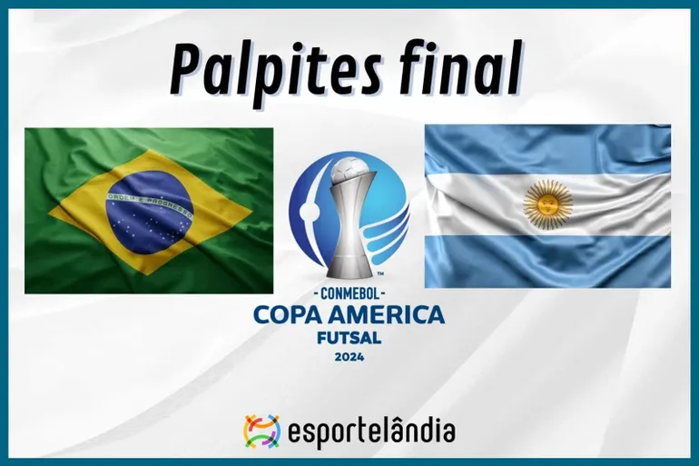 Palpites futsal: Brasil x Argentina – Copa América – 10/02/2024