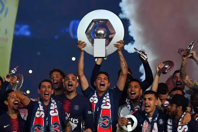 PSG campeão do Campeonato Francês
