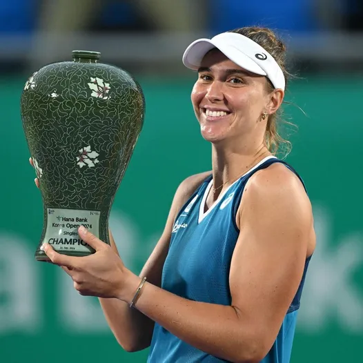 Bia Haddad campe&atilde; no WTA de Seul