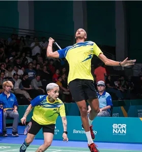 Davi Silva e Sania Lima faturam o bronze no Pan-Americano 2023