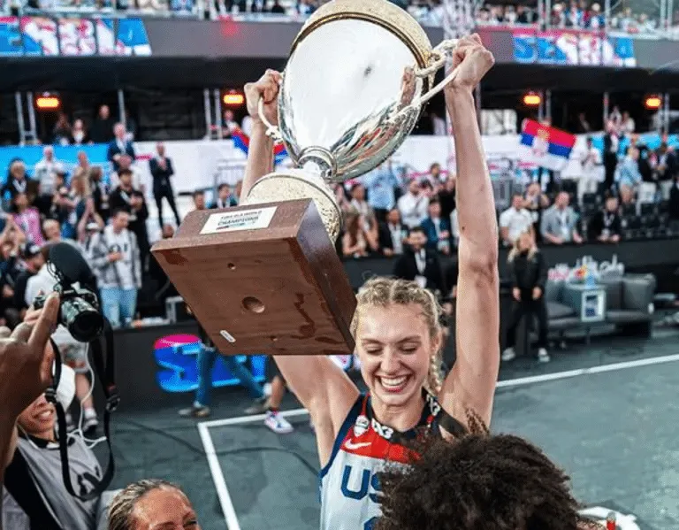 Cameron Brink pela Sele&ccedil;&atilde;o dos Estados Unidos