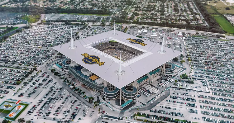 Hard Rock Stadium casa do Miami Dolphins