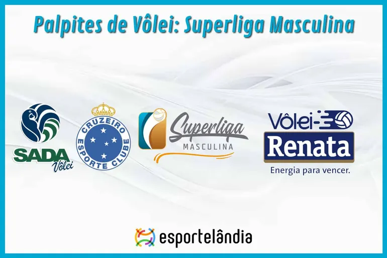 Palpites Vôlei: Sada Cruzeiro x Vôlei Renata – 09/04/2024 – Superliga Masculina