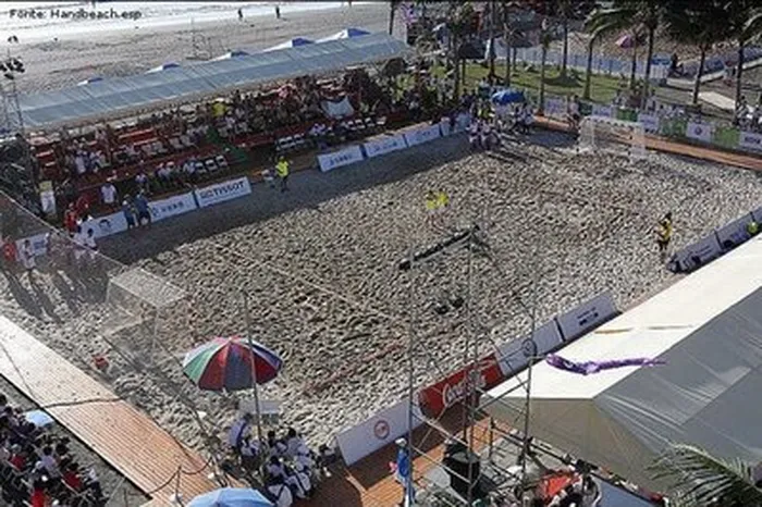 Quadra de Handebol de Areia