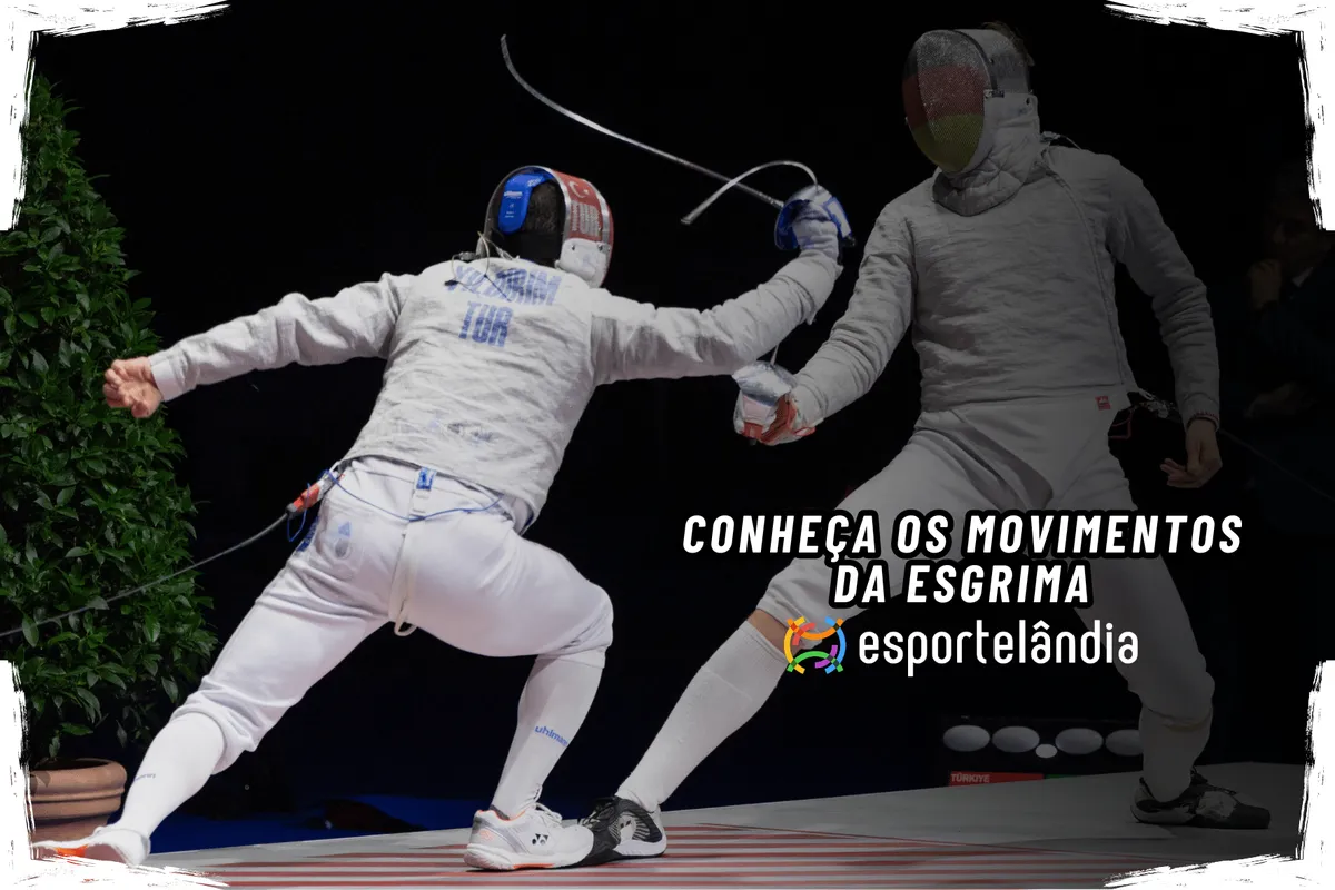 Movimentos da esgrima (2025): guarda, parada e golpes