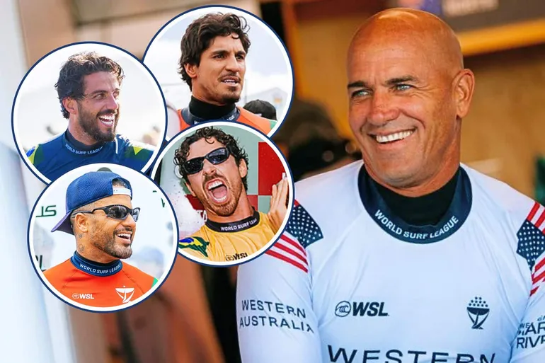 Kelly Slater revela tensão entre Gabriel Medina, Italo Ferreira, Filipe Toledo e Yago Dora