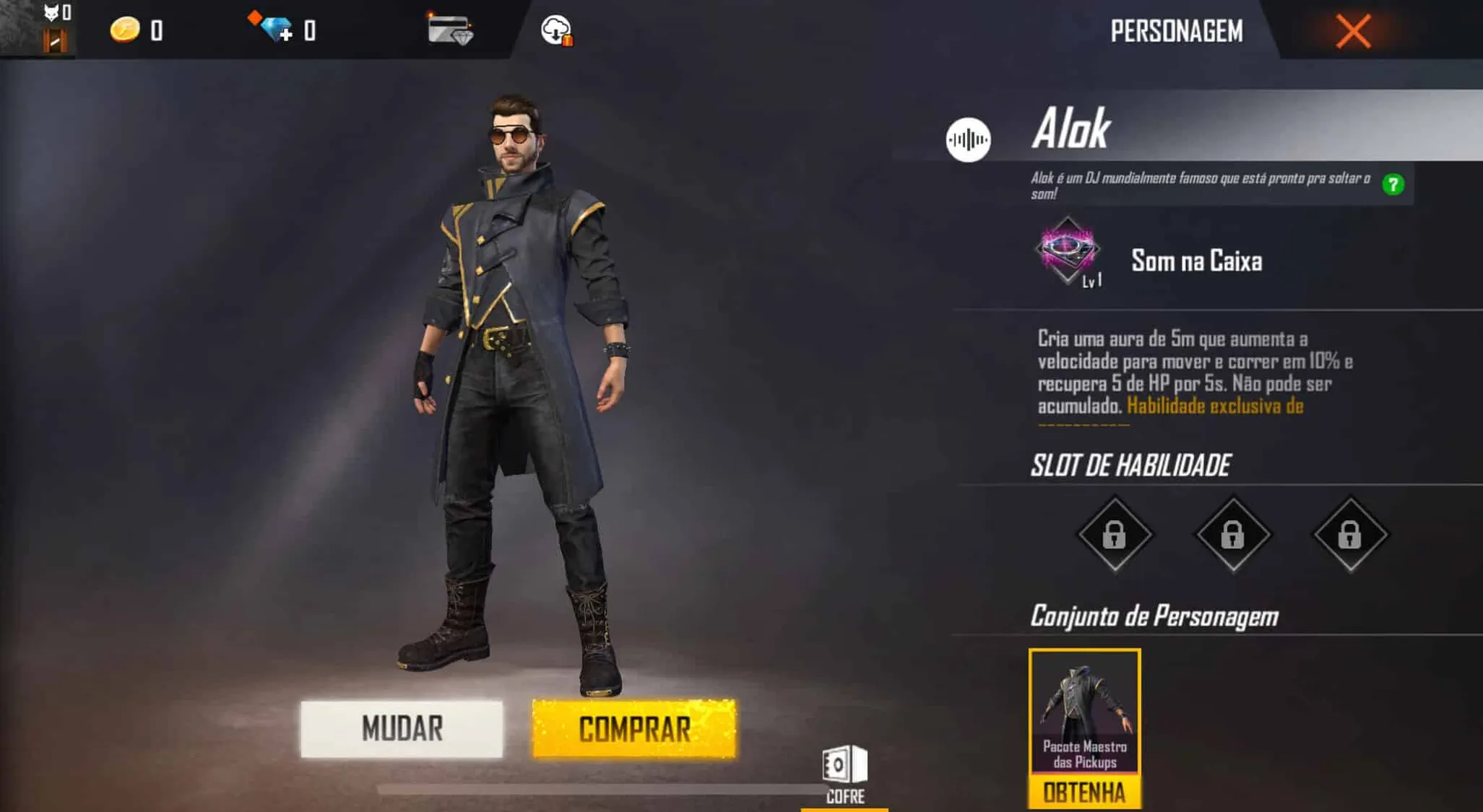 Personagens do Free Fire Alok