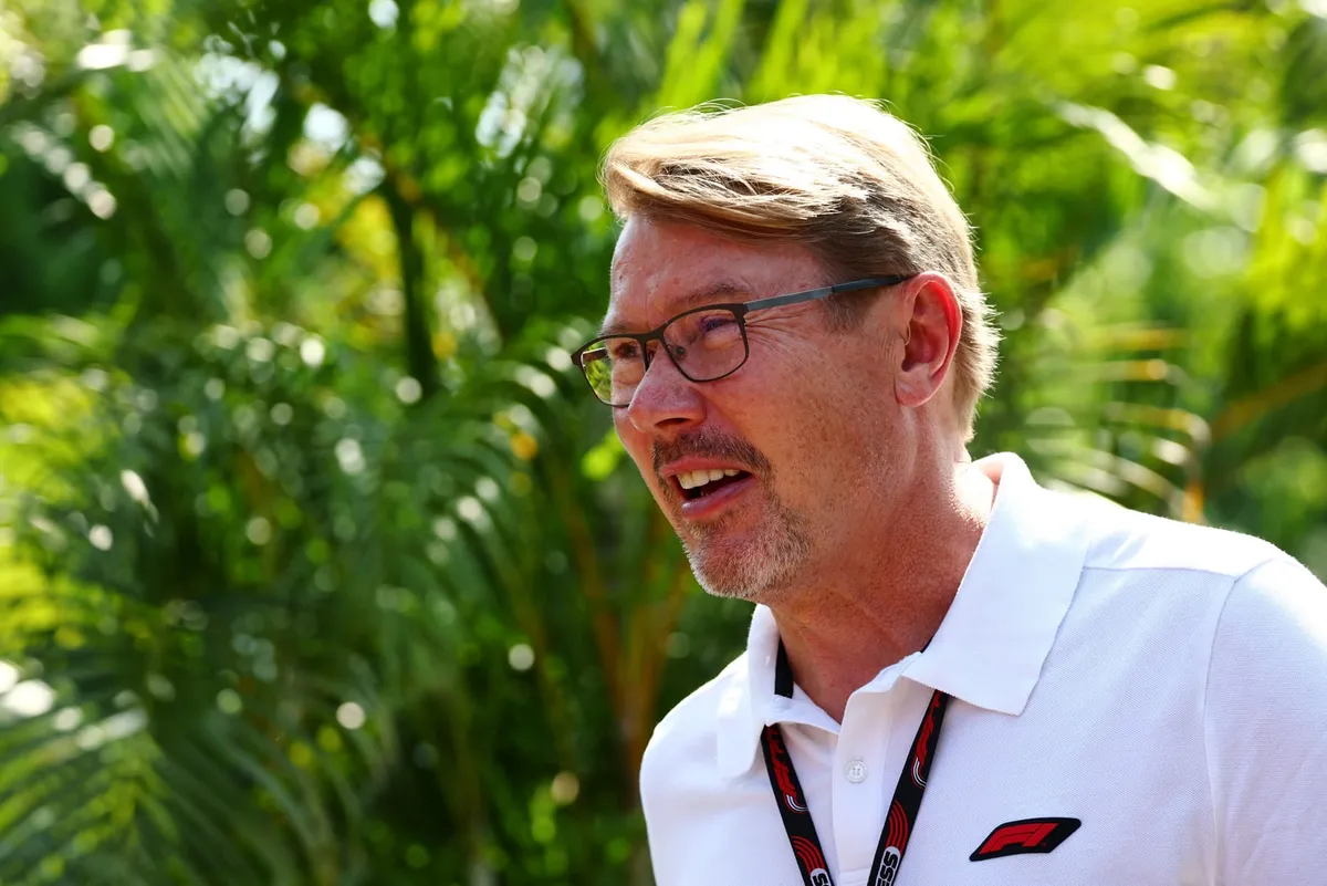 Mika Hakkinen no Grande Prêmio de Cingapura 2023 (Iconsport)