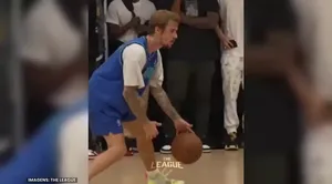 Justin Bieber surpreende com habilidade no basquete em campeonato amador