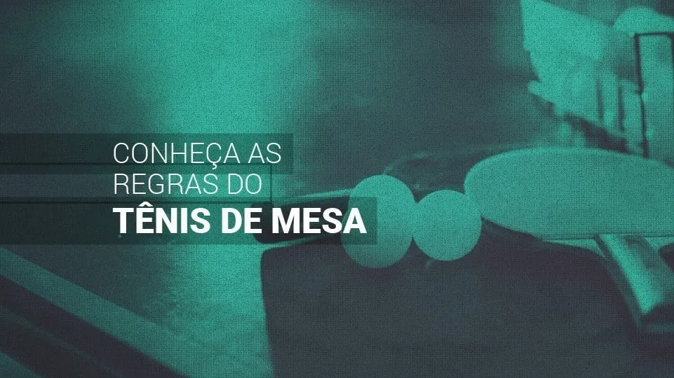 Regras do tênis de mesa (2025): sets, saques e pontuação