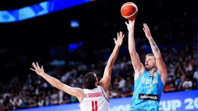 Veja os números de Luka Doncic pela estreia da Eslovênia na Copa do Mundo