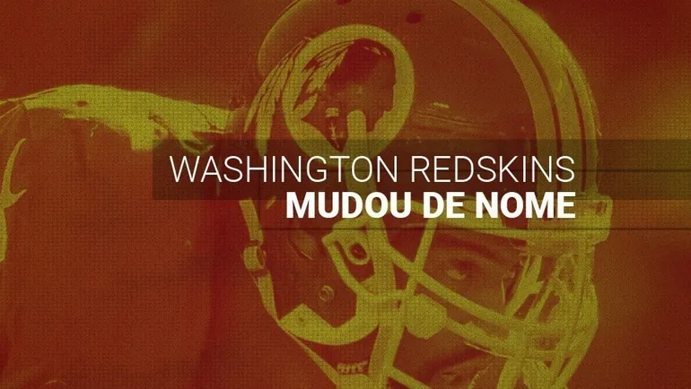 O que levou o Washington Redskins a mudar de nome na NFL
