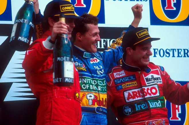 Rubens Barrichello na Jordan