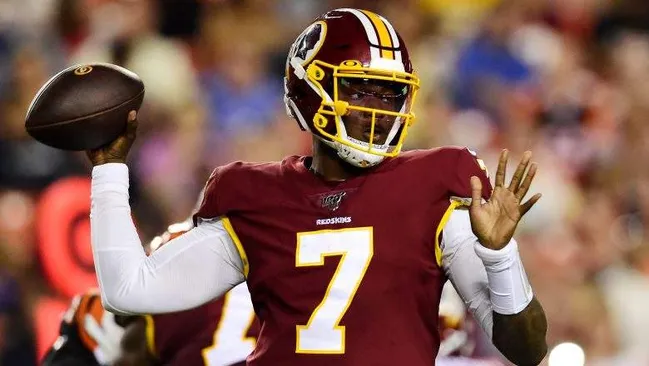 Dwayne Raskins quarterback do Washington Redskins