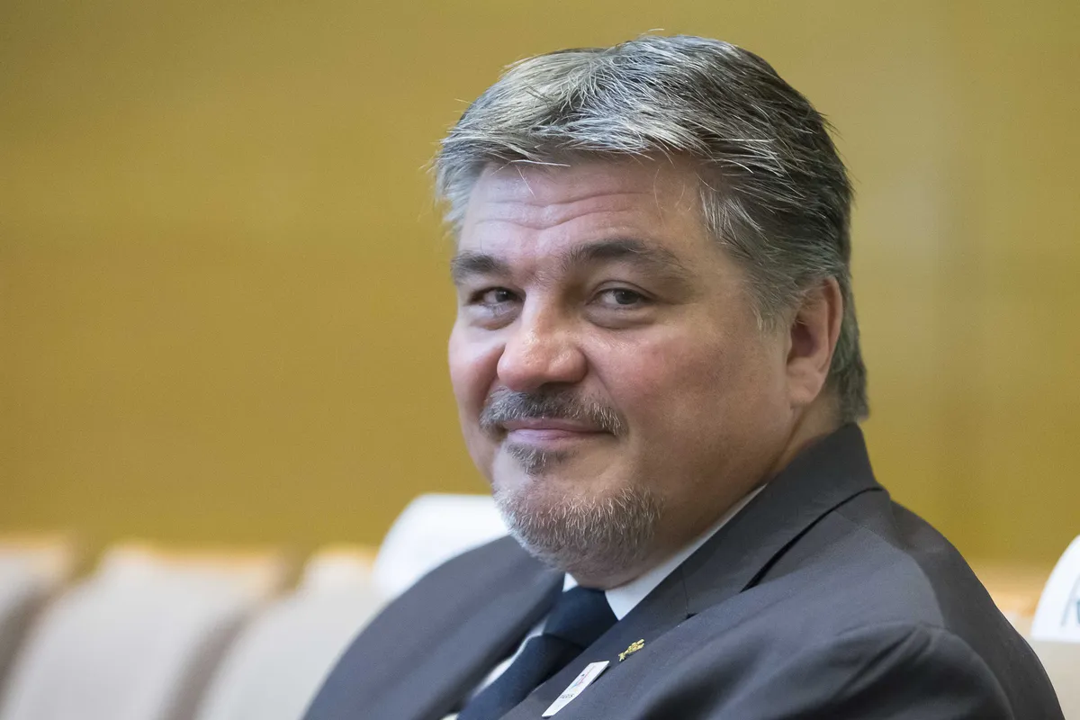 David Douillet durante a Assembleia Geral do Comitê Olímpico Nacional Francês (Iconsport)